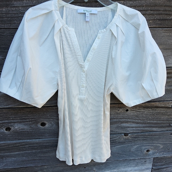 10 Crosby Derek Lam Tops - 10 Crosby Derek Lam White Blouse Size Medium